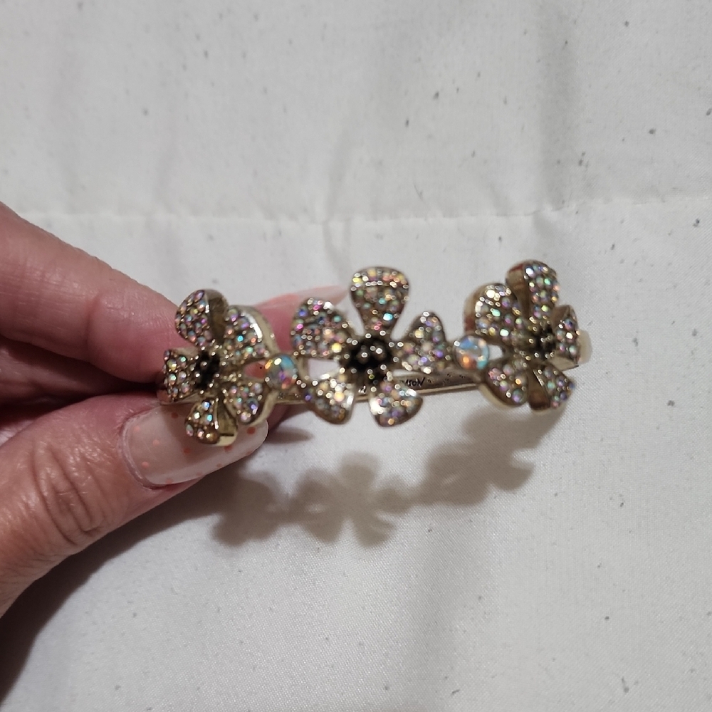 Betsey Johnson Gold Floral Bracelet